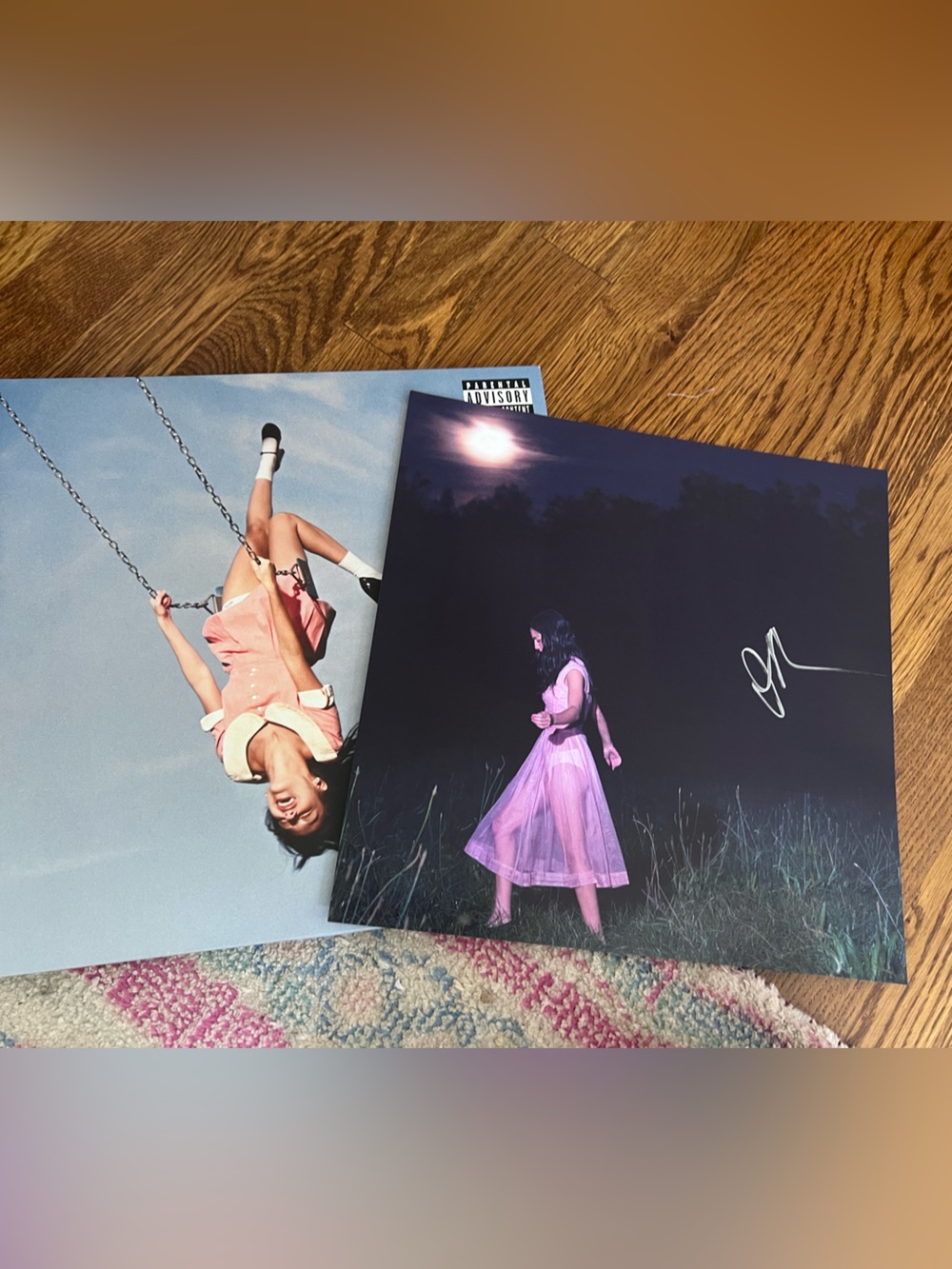 Olivia Rodrigo signed vinyl you seem pretty sad for a girl so in love